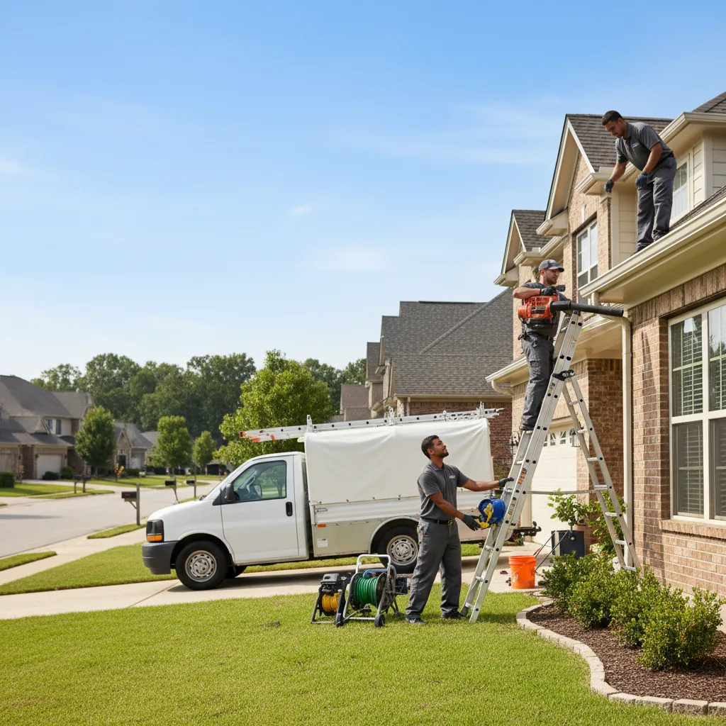 Home Gutter Service in Brookville, OH near me